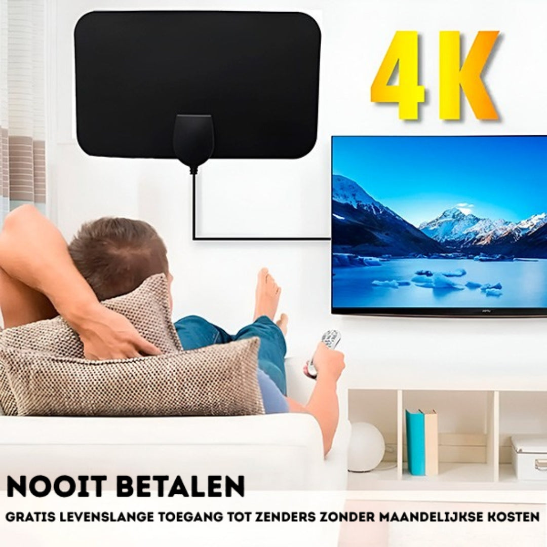 Digital TV Antenna - Powerful Reception Without Subscription