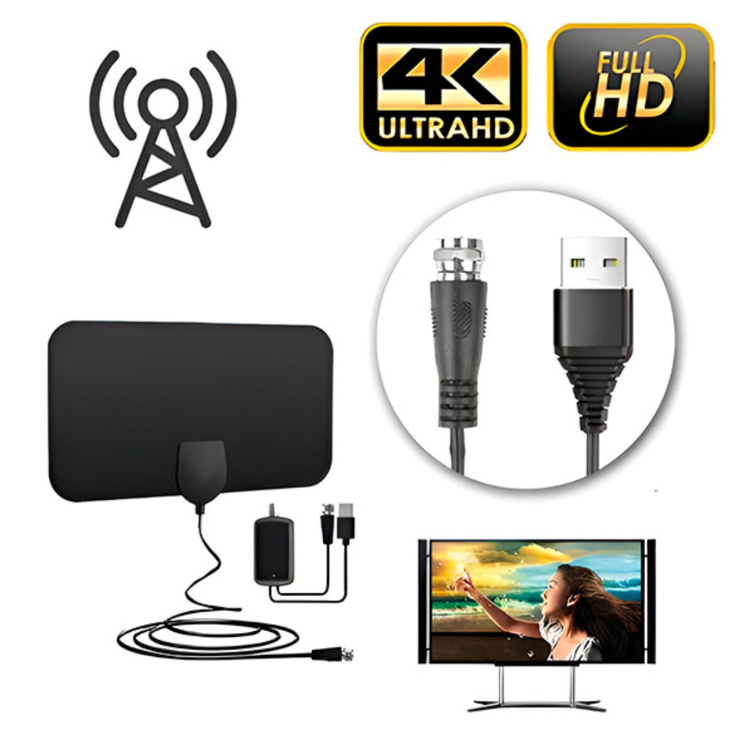 Digital TV Antenna - Powerful Reception Without Subscription