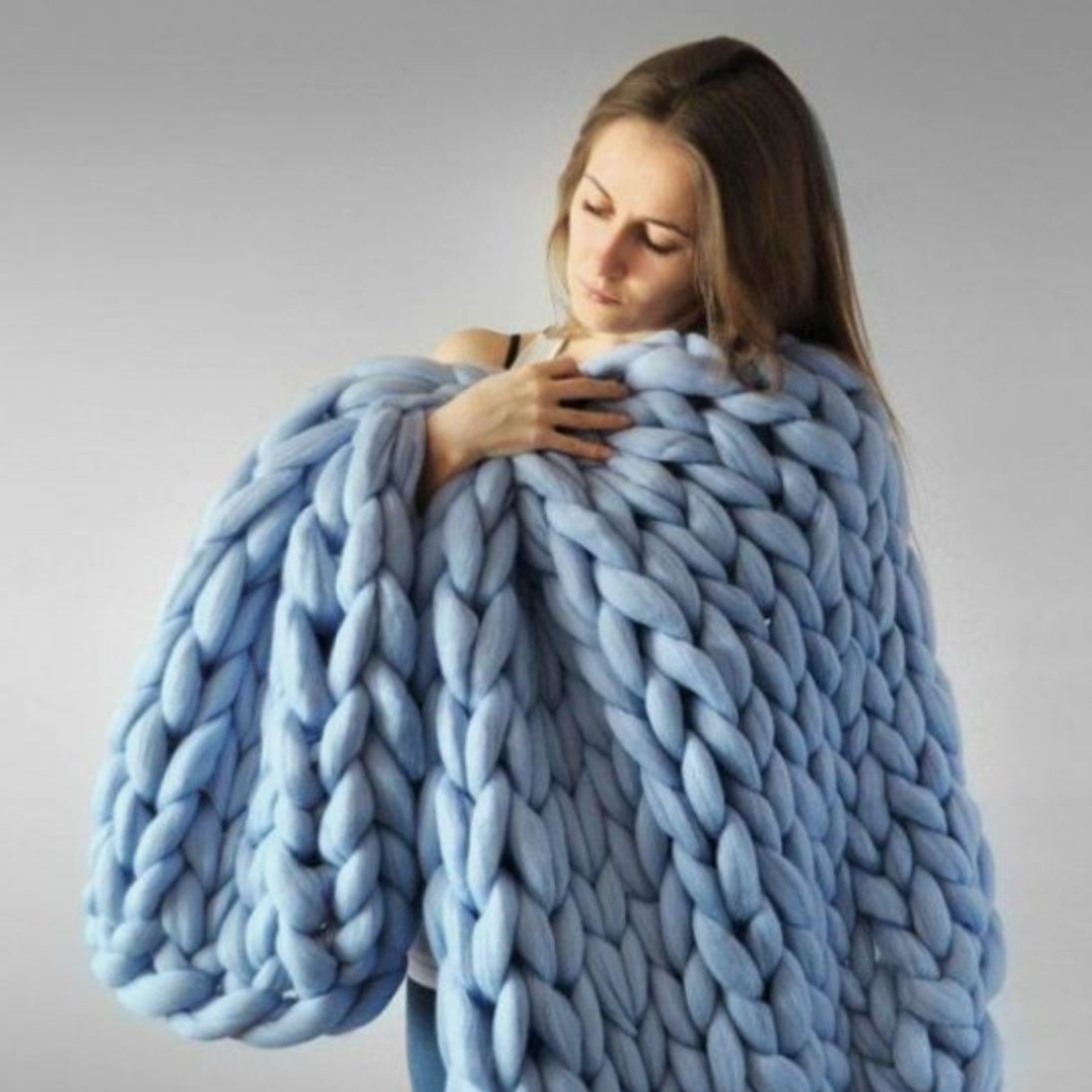 DIY Winter Throw Blanket | A Wonderful & Unique Winter Throw Blanket