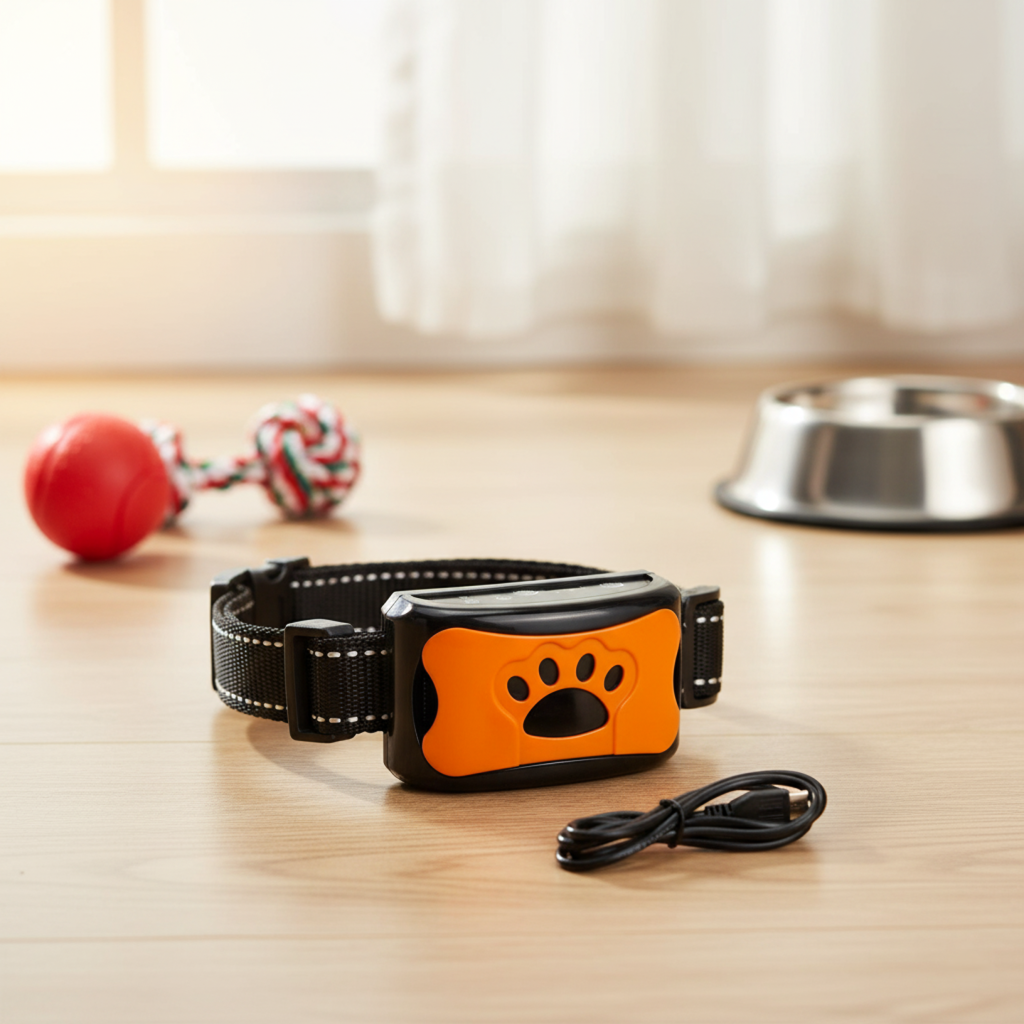 Dog Anti-Bark Collar with Vibration and Ultrasonic Technology