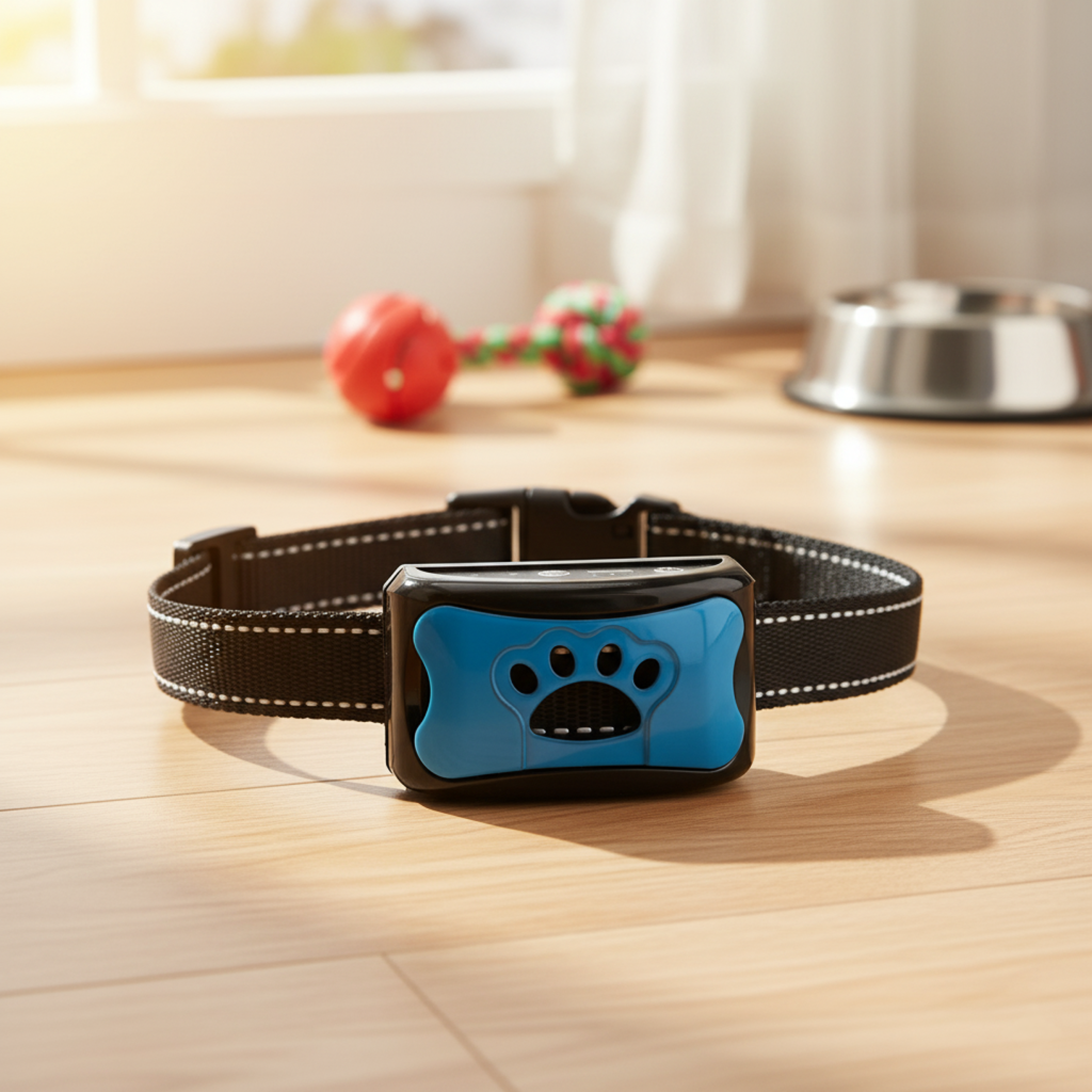 Dog Anti-Bark Collar with Vibration and Ultrasonic Technology
