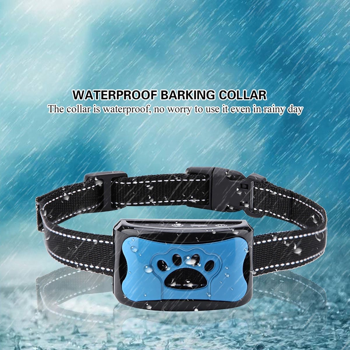Dog Anti-Bark Collar with Vibration and Ultrasonic Technology