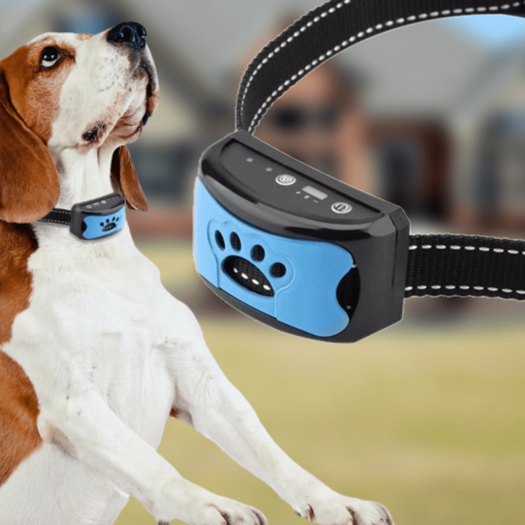 Dog Anti-Bark Collar with Vibration and Ultrasonic Technology