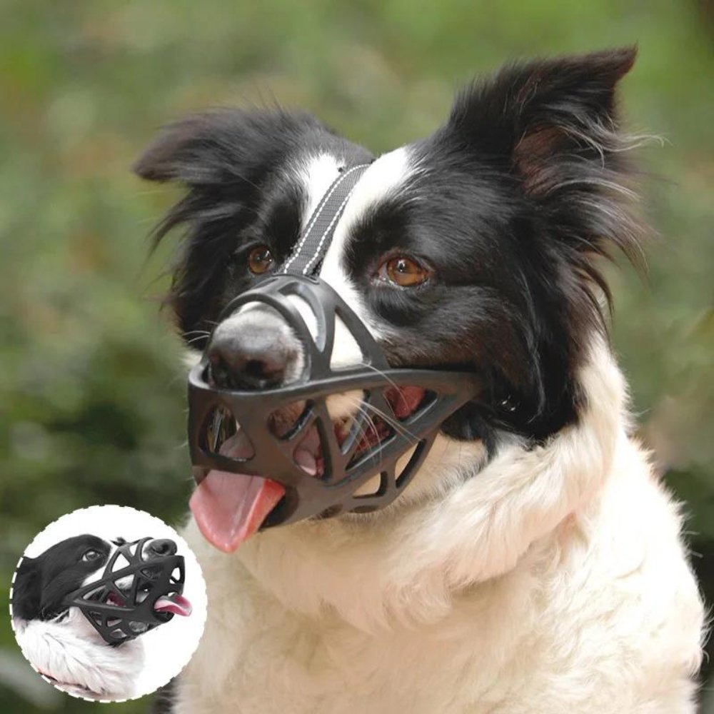 Dog Muzzle – Effective Anti-Biting and Anti-Barking Solution, Breathable and Comfortable