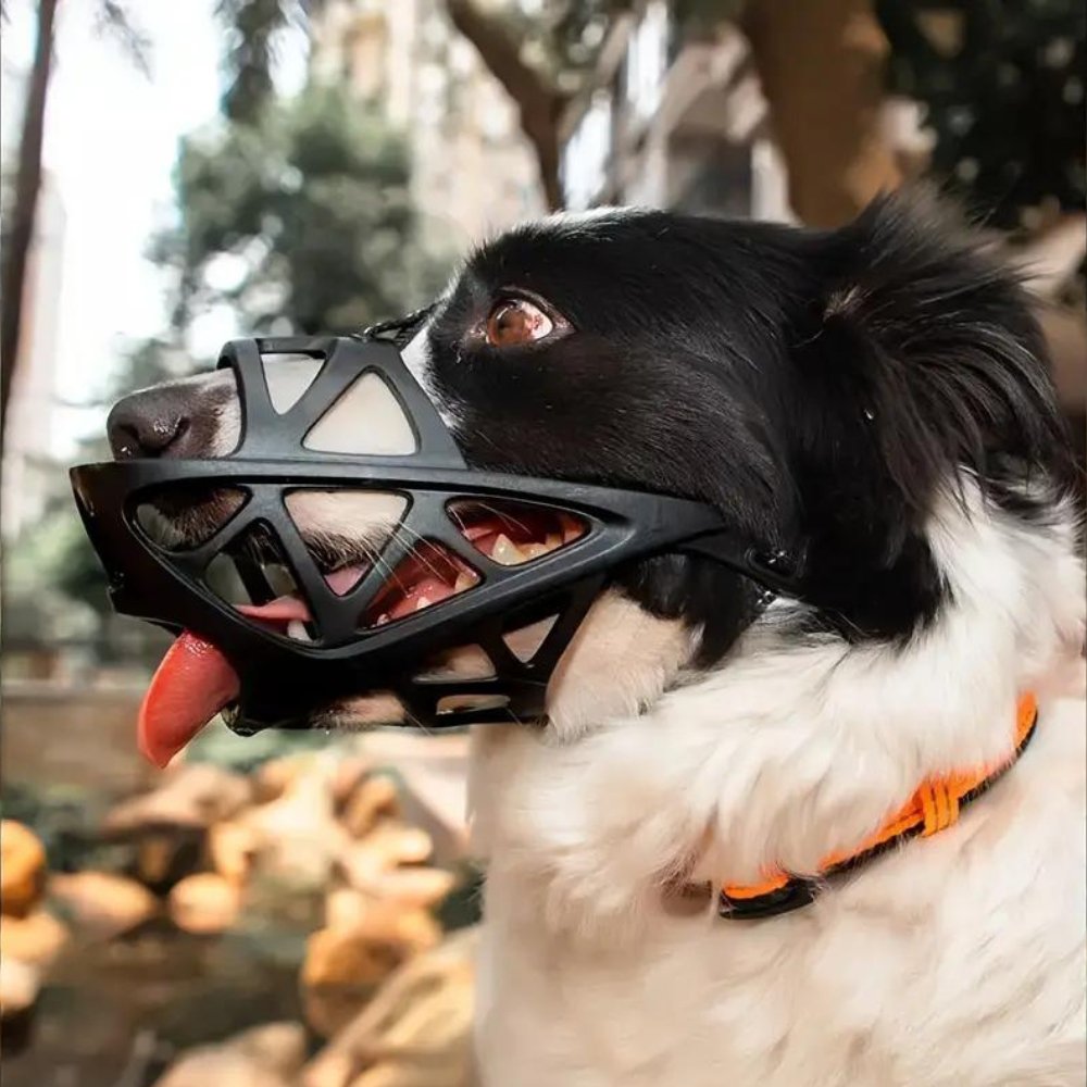 Dog Muzzle – Effective Anti-Biting and Anti-Barking Solution, Breathable and Comfortable