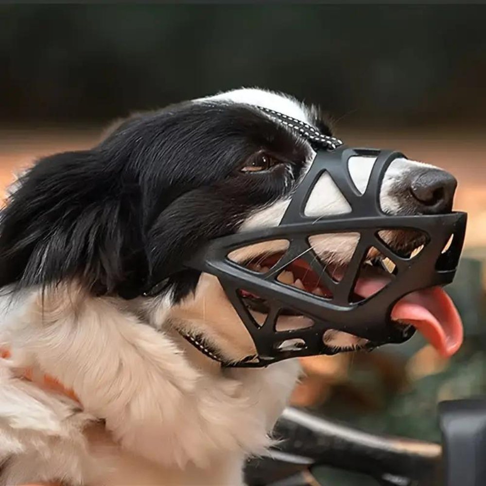 Dog Muzzle – Effective Anti-Biting and Anti-Barking Solution, Breathable and Comfortable