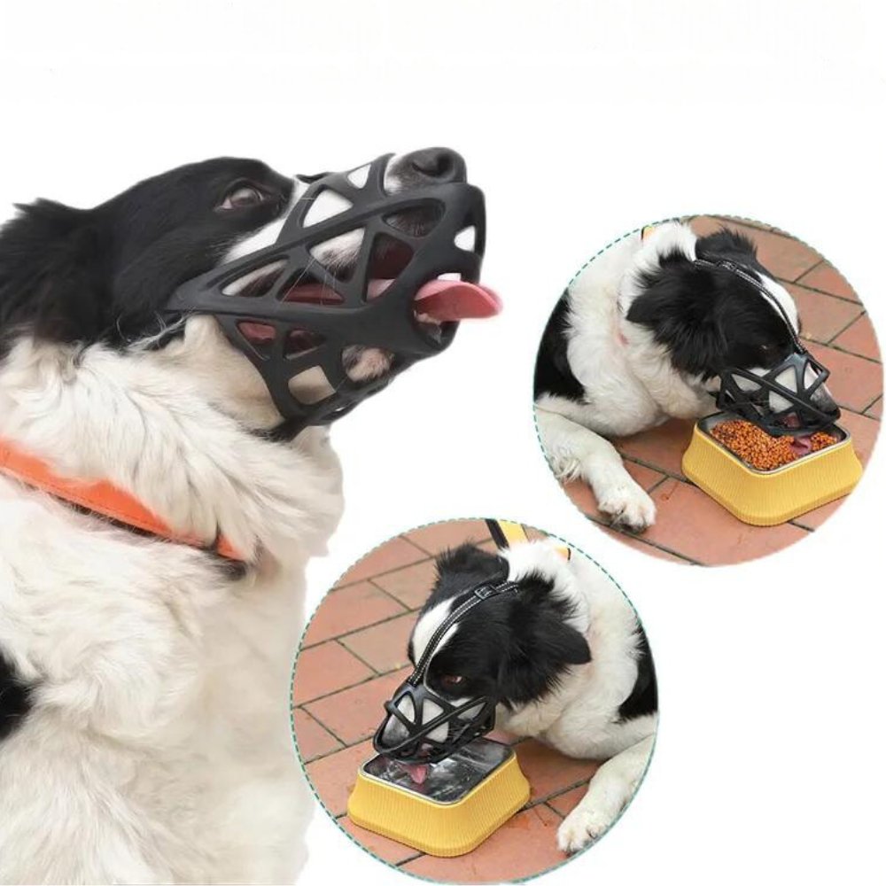 Dog Muzzle – Effective Anti-Biting and Anti-Barking Solution, Breathable and Comfortable