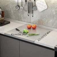 Double-Sided Stainless Steel Cutting Board – Hygienic and Non-Slip