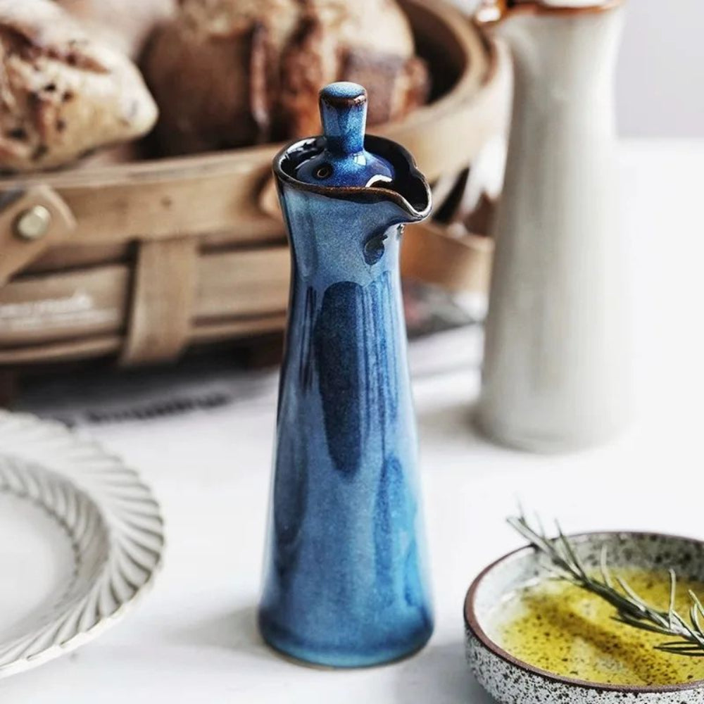 Drip-Free Glass Oil Dispenser