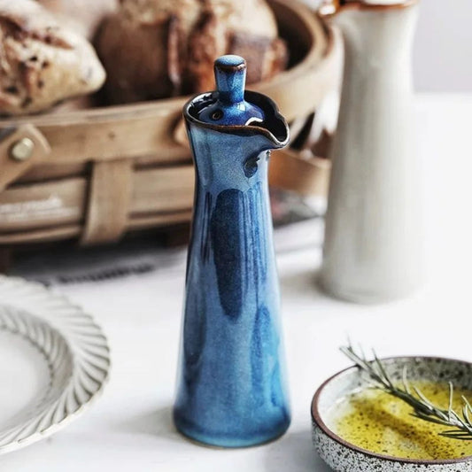 Drip-Free Glass Oil Dispenser