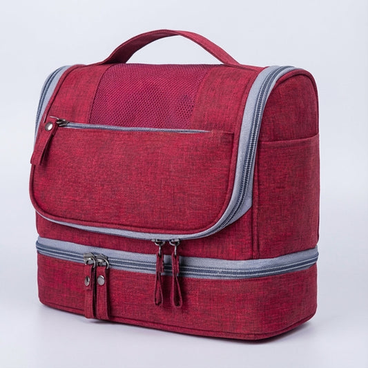 Dual-Compartment Travel Toiletry Bag - Optimally Organized