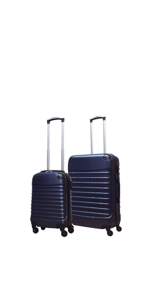 Durable 2-Piece ABS Hardshell Suitcase Set