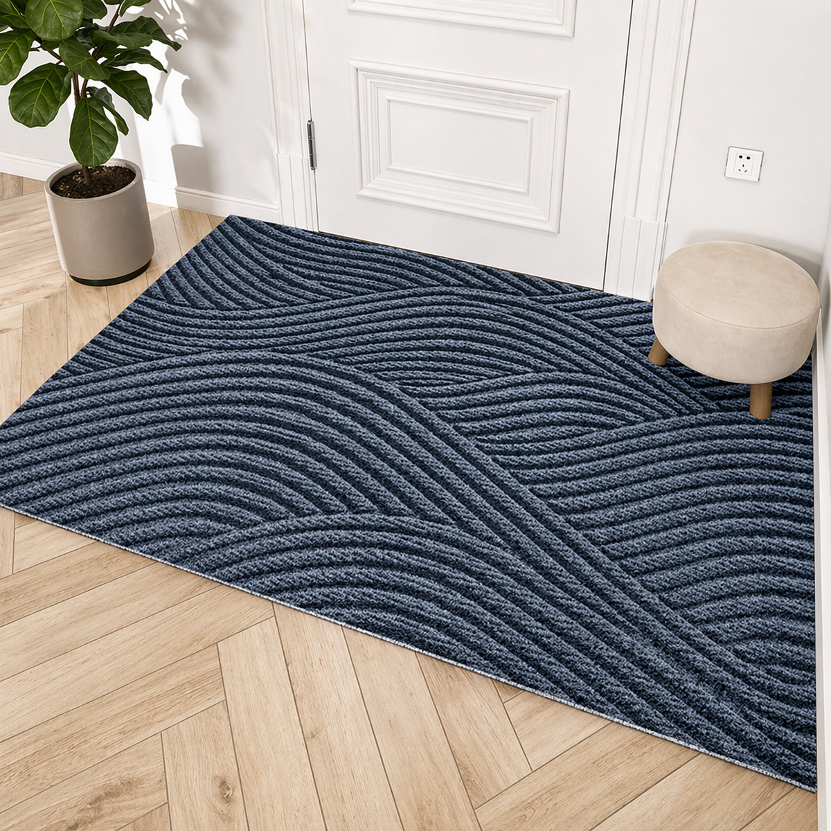Durable Non-Slip Doormat | Modern Dirt-Resistant Entryway Mat
