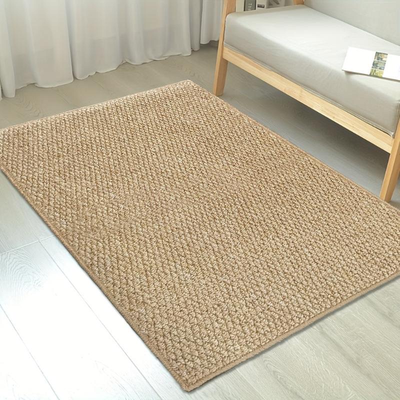 Durable Non-Slip Jute-Look Doormat