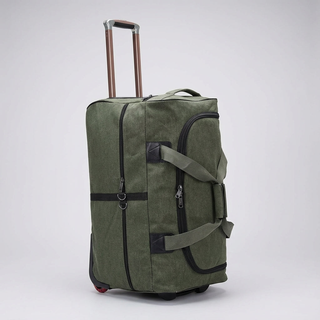 Durable Wheeled Travel Duffle Bag – Spacious & Robust for Travel