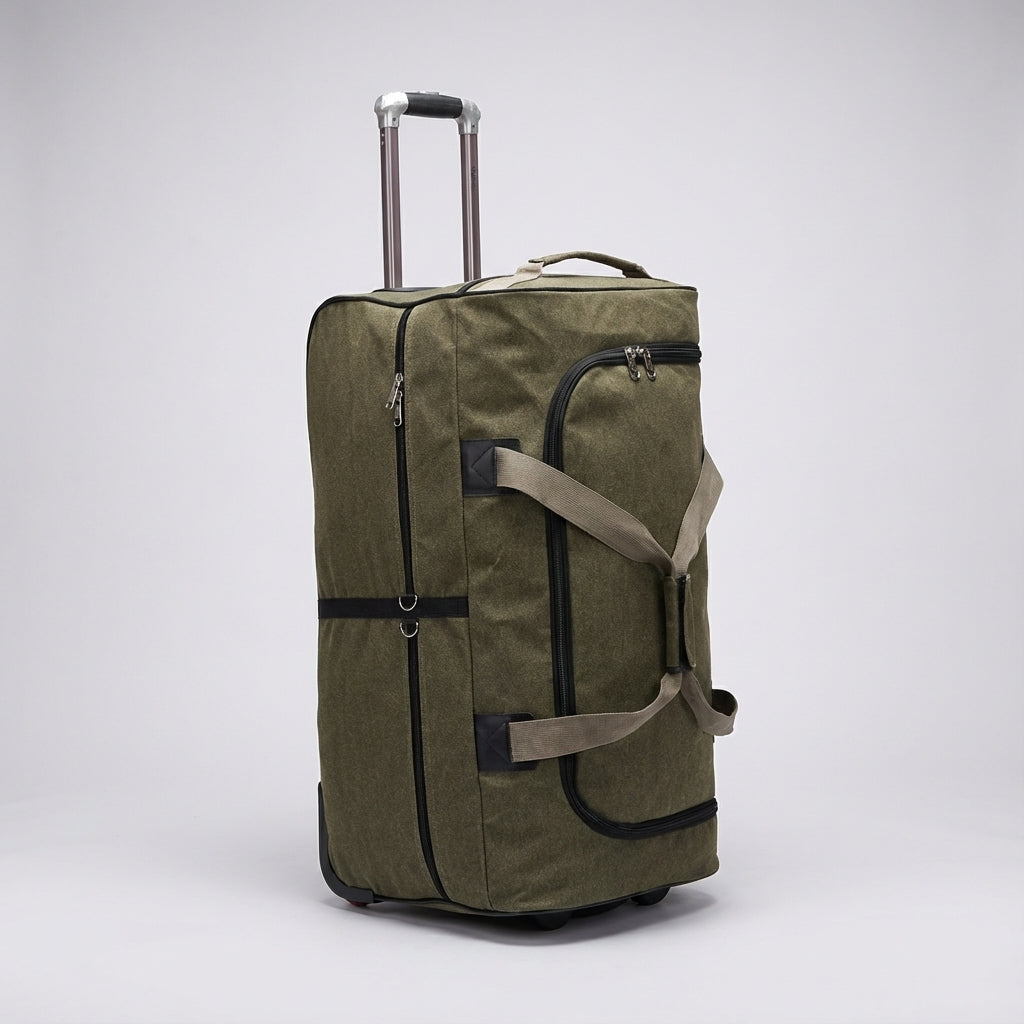 Durable Wheeled Travel Duffle Bag – Spacious & Robust for Travel