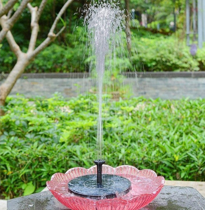 Eco-Friendly Solar Fountain That Adds Charm to Any Garden