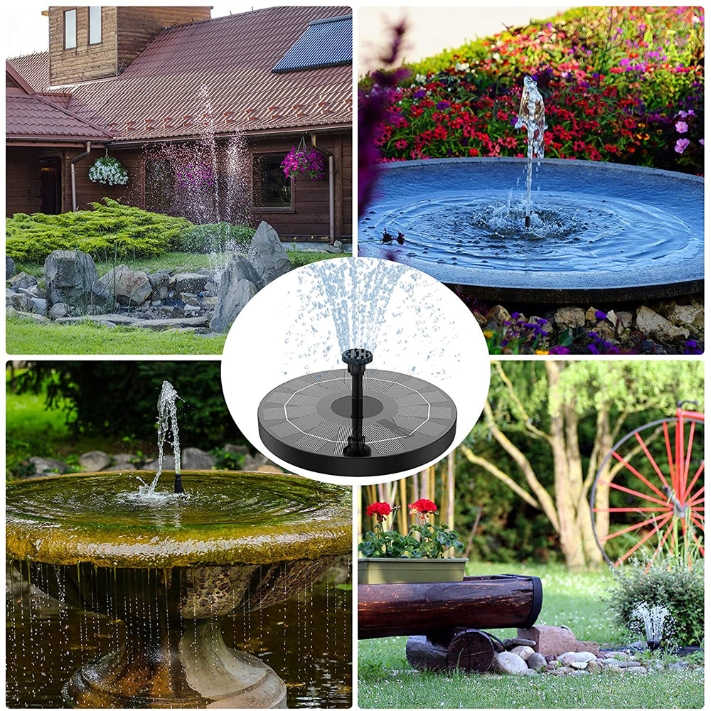 Eco-Friendly Solar Fountain That Adds Charm to Any Garden