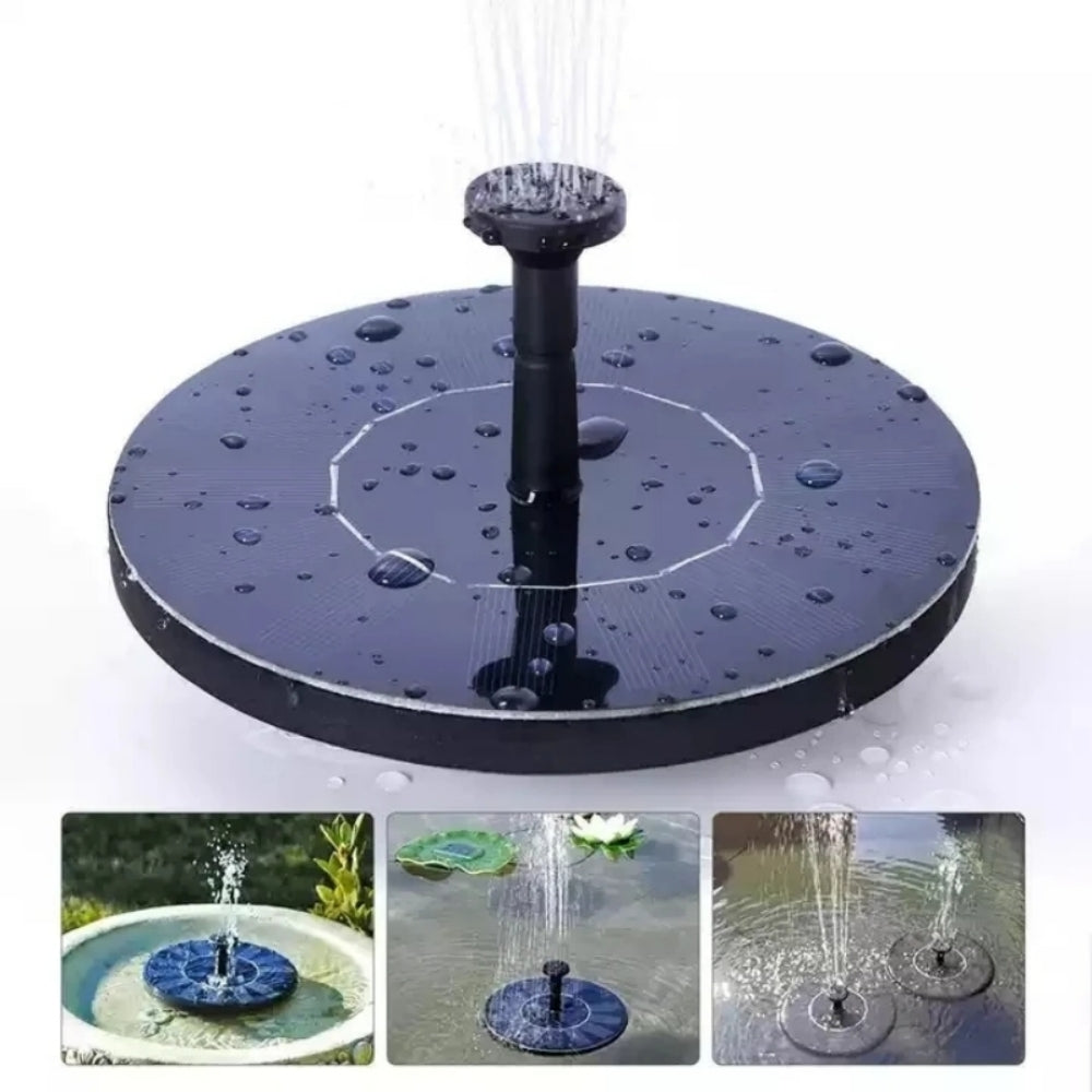 Eco-Friendly Solar Fountain That Adds Charm to Any Garden