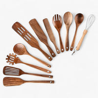 Eco-Friendly Wooden Kitchen Utensils
