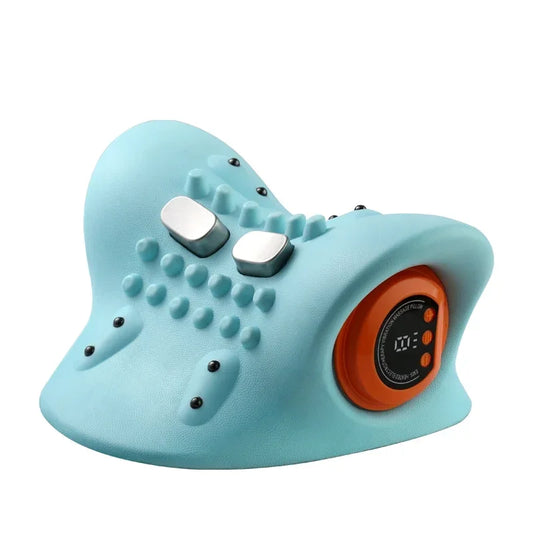 Electric Neck and Shoulder Massager with Traction Function