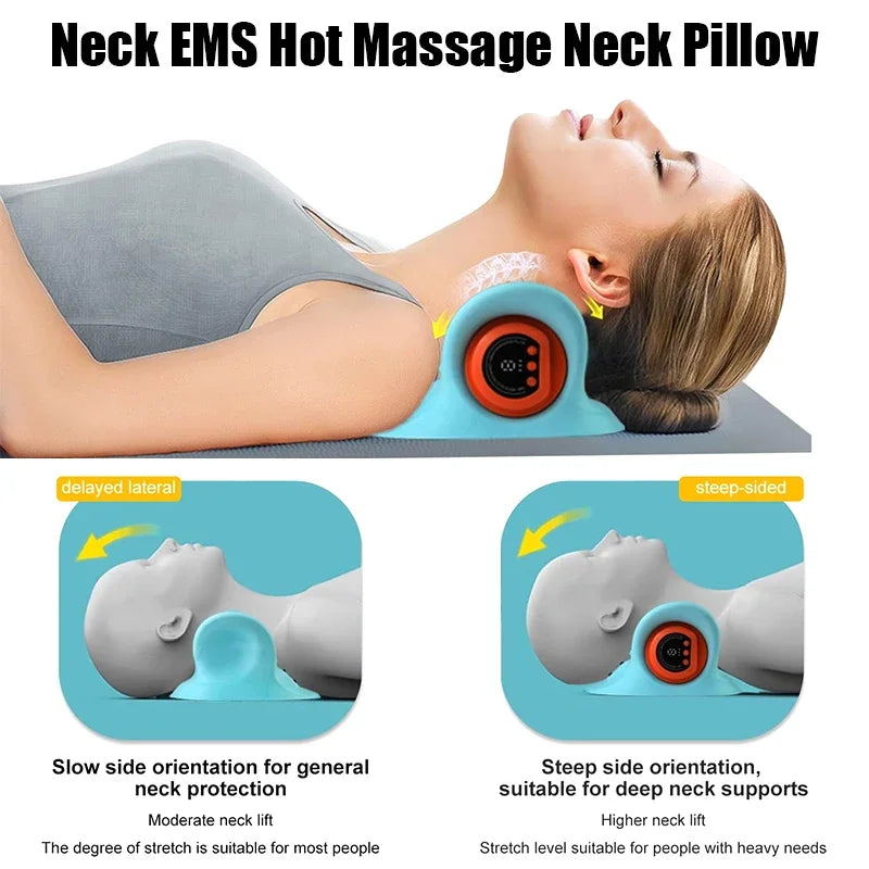 Electric Neck and Shoulder Massager with Traction Function