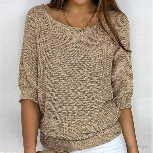 Elegant and Comfortable Autumn Sweater