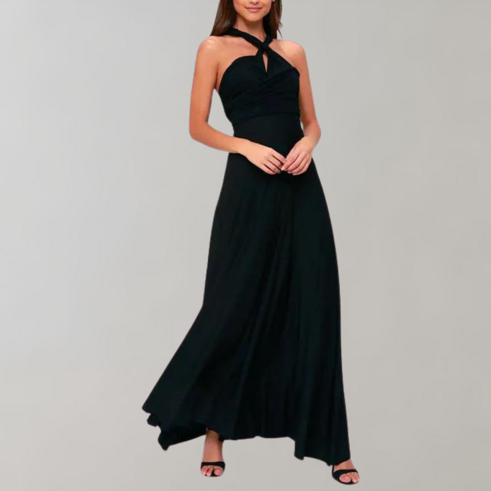 Elegant and Comfortable Wrap Summer Dress