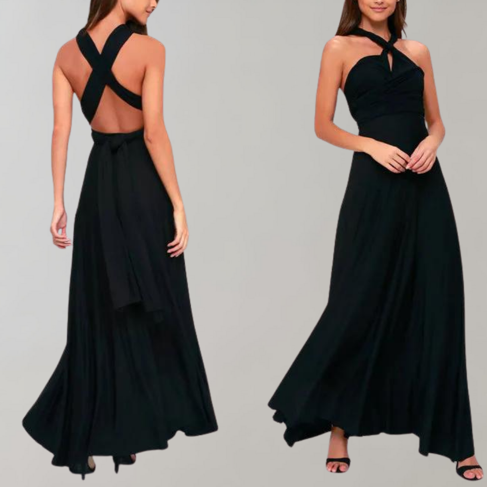 Elegant and Comfortable Wrap Summer Dress