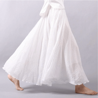 Elegant Bohemian Maxi Skirt