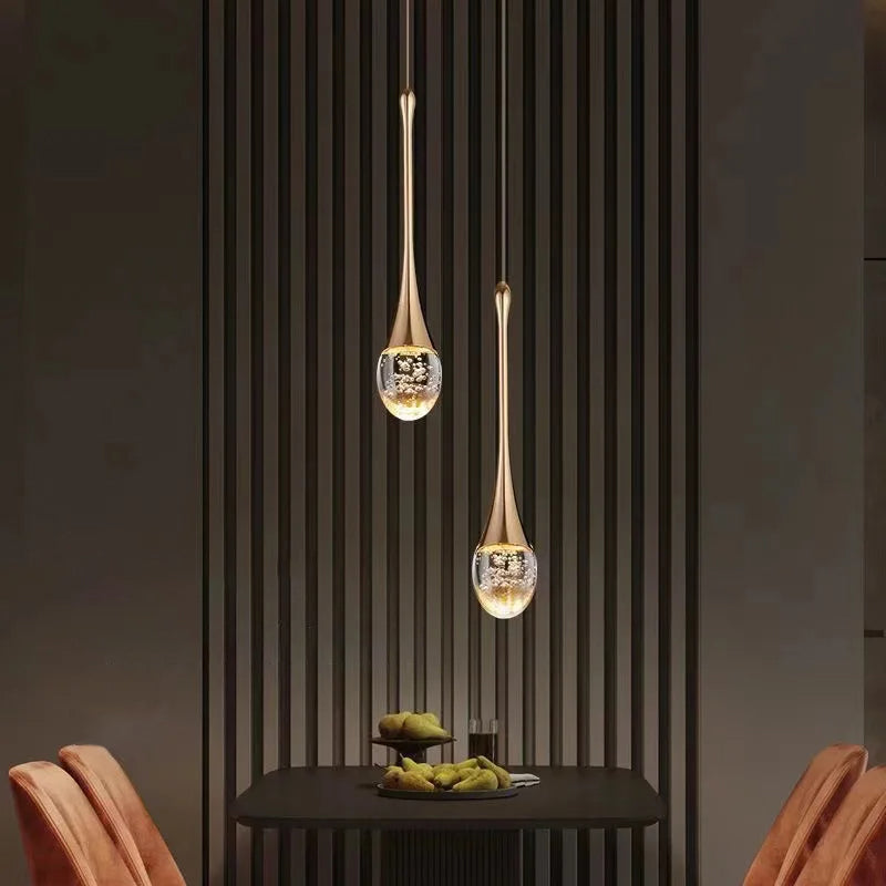 Elegant Glass Pendant Light for a Cosy Atmosphere – Warm Light