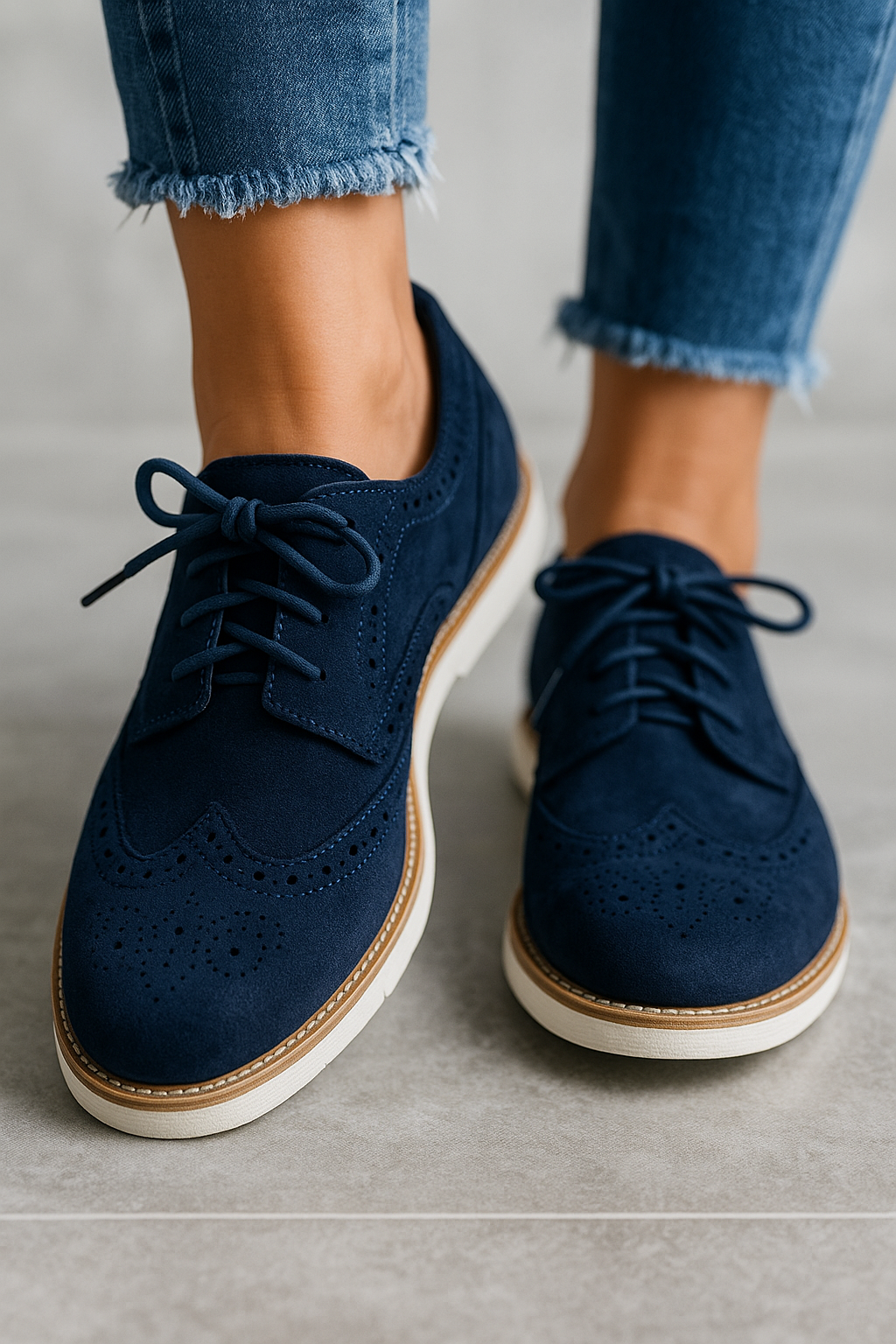 Elegant Lace-Up Shoes for Autumn