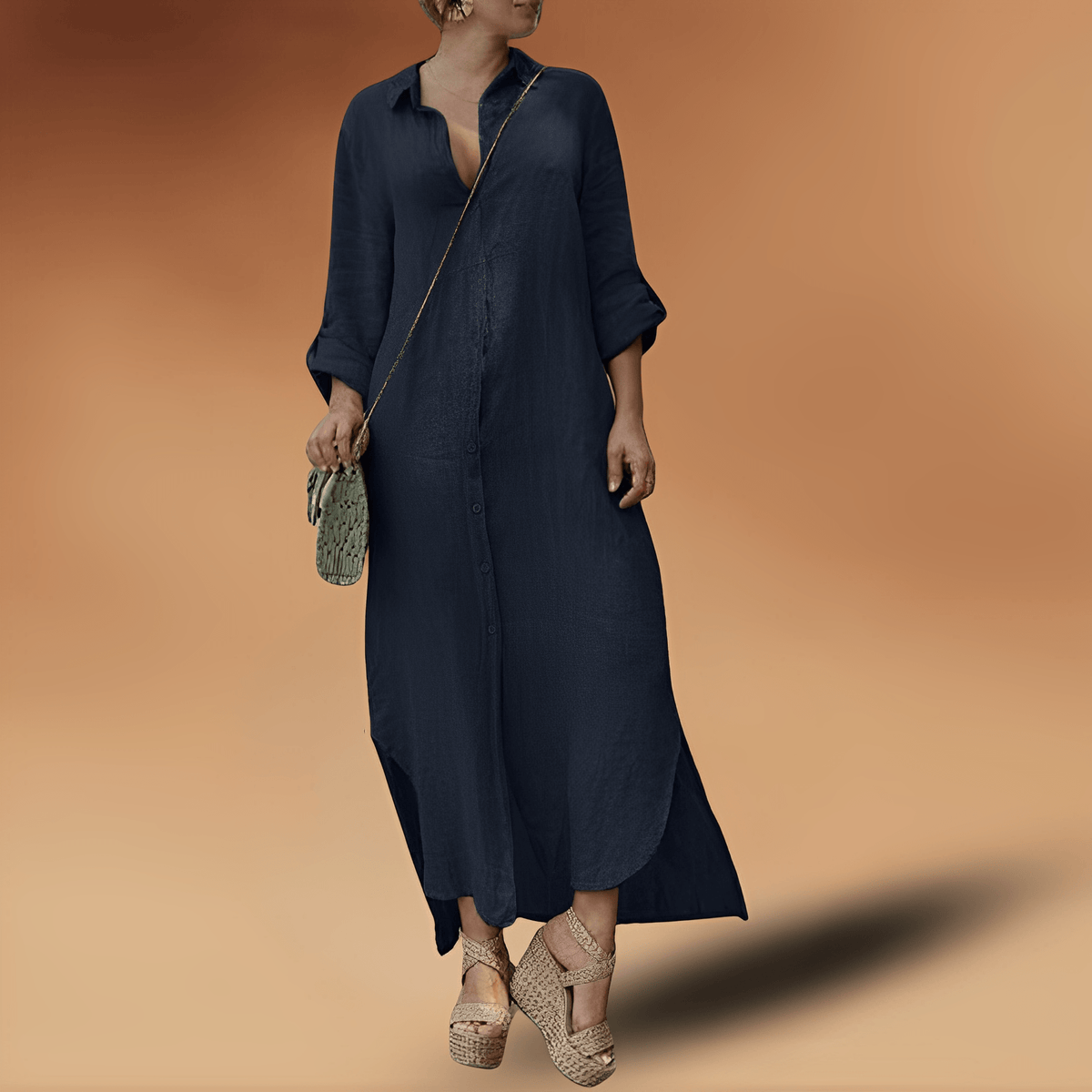 Elegant Maxi Dress - Comfort & Style - Various Colours