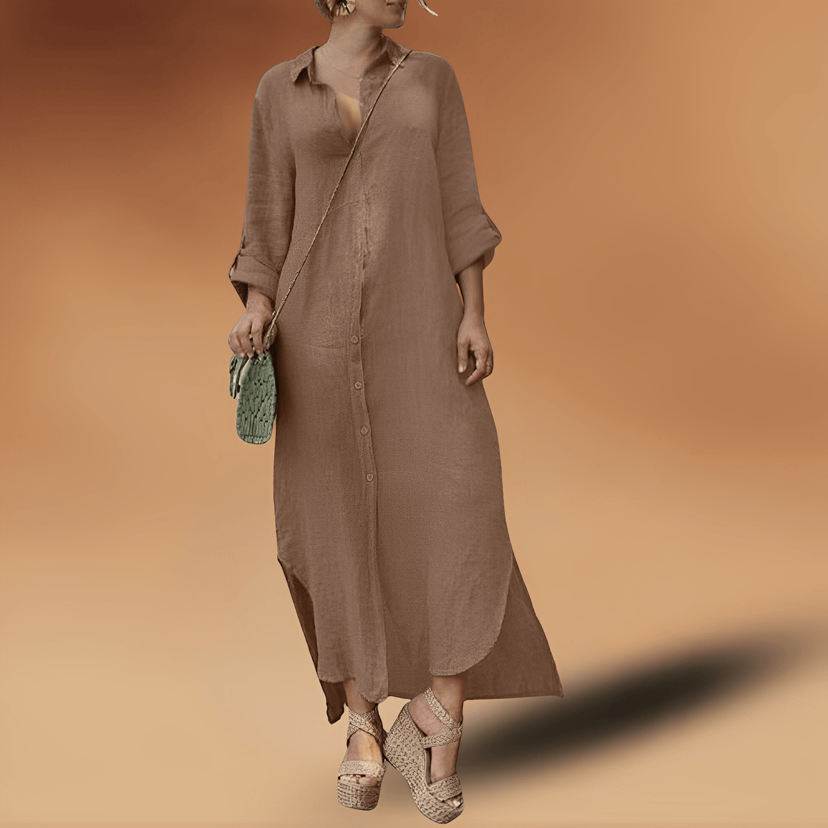Elegant Maxi Dress - Comfort & Style - Various Colours