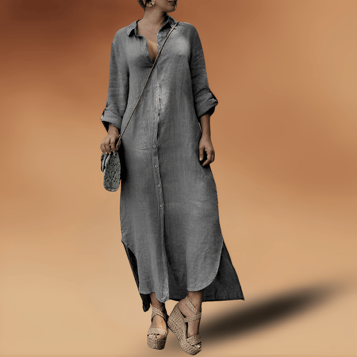 Elegant Maxi Dress - Comfort & Style - Various Colours