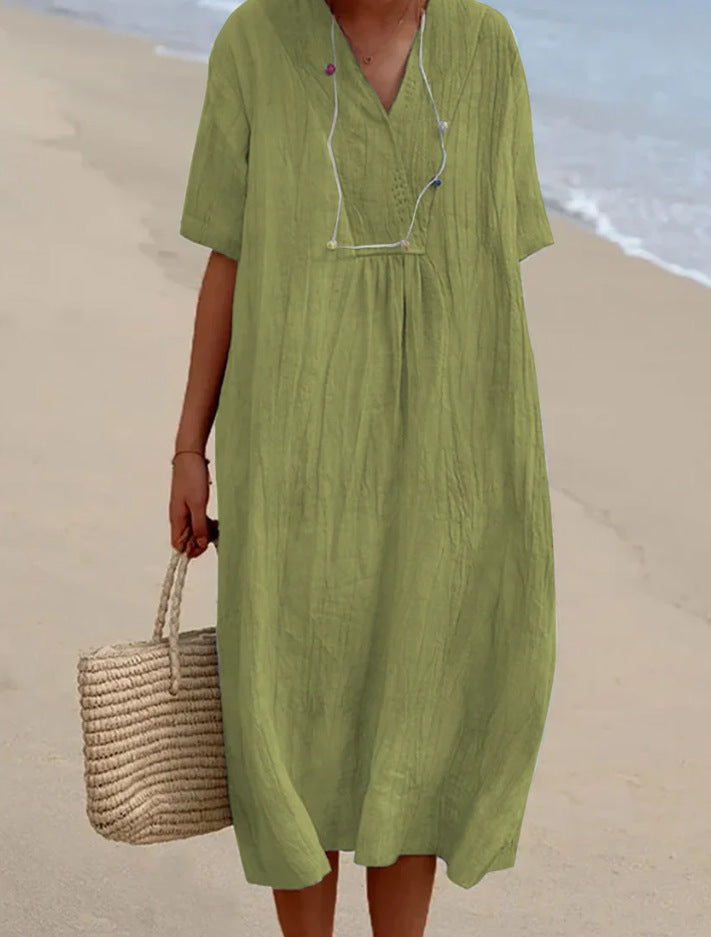 Elegant Summer Midi Dress
