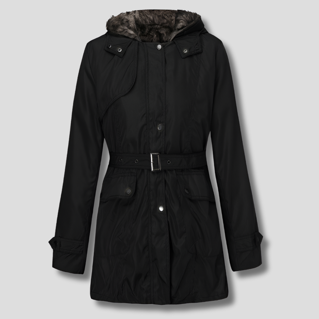 Elegant Women’s Lined Parka