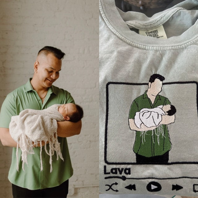 Embroidered Portrait - A Unique Gift