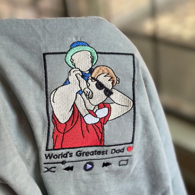 Embroidered Portrait - A Unique Gift
