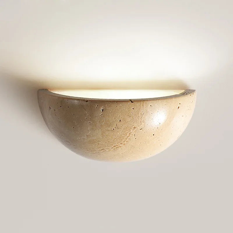 Energy-Efficient Stone LED Wall Light