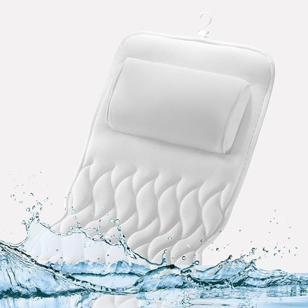 Ergonomic Full Body Bathtub Pillow - Spa Comfort