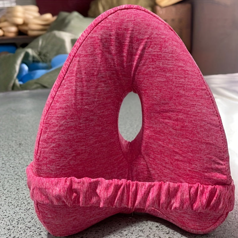 Ergonomic Knee Pillow for Side Sleepers with Removable and Washable Cover