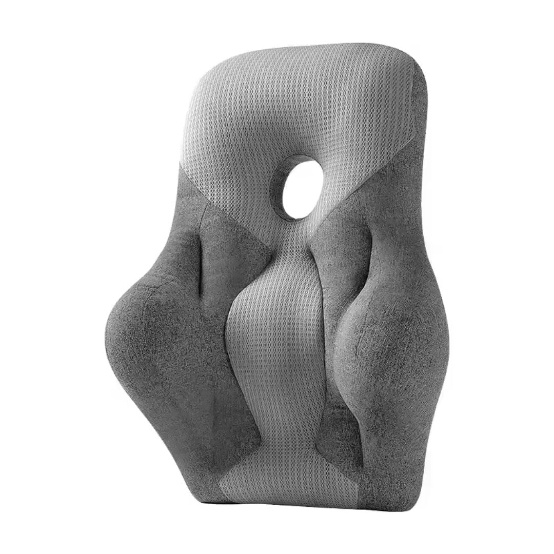 Ergonomic Lumbar Support Cushion – Back Support for Office, Home & Travel