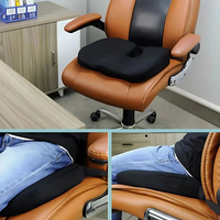 Ergonomic Memory Foam Coccyx Seat Cushion