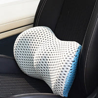 Ergonomic Memory Foam Lumbar Support Cushion for Office, Car & Home
