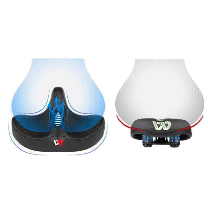 Ergonomic & Weatherproof Comfort Bike Saddle