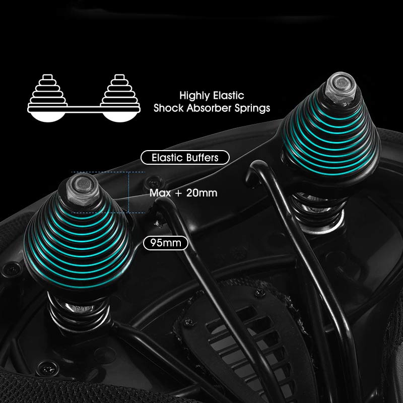 Ergonomic & Weatherproof Comfort Bike Saddle