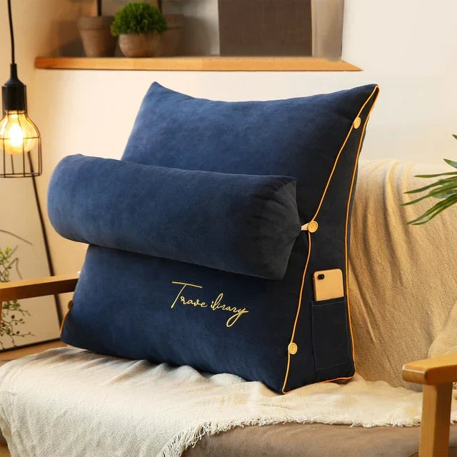 Ergonomic Wedge Back Support Pillow - Comfortable Design