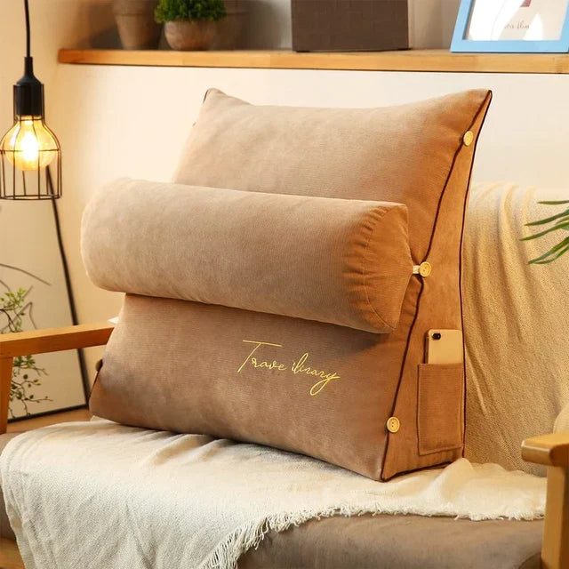 Ergonomic Wedge Back Support Pillow - Comfortable Design