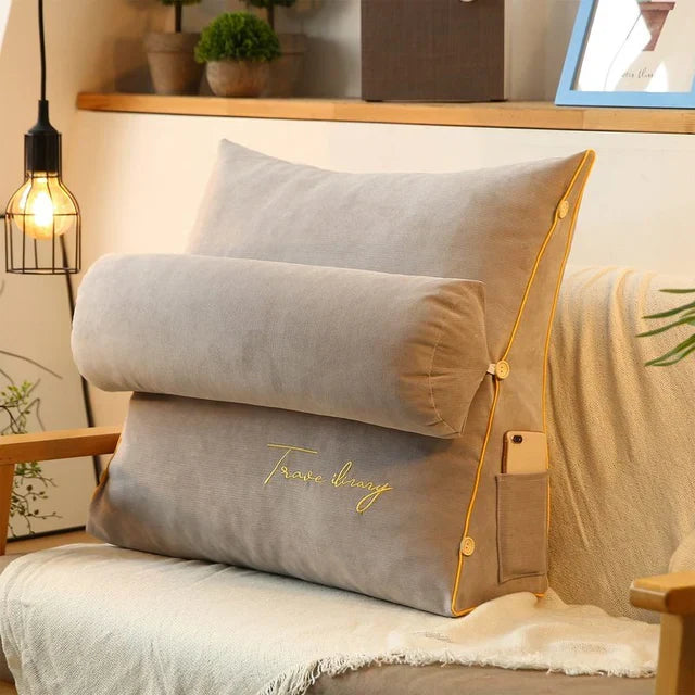 Ergonomic Wedge Back Support Pillow - Comfortable Design